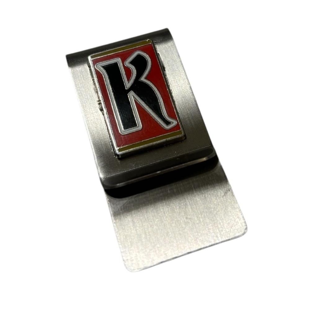 Ketel One Vodka Metal Money clip silver Red Logo Advertising